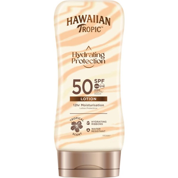 Hawaiian tropic hydrating protection locion spf50 180ml