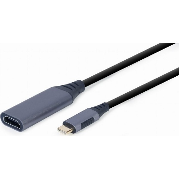 Gembird adaptador usb type-c a hdmi gris