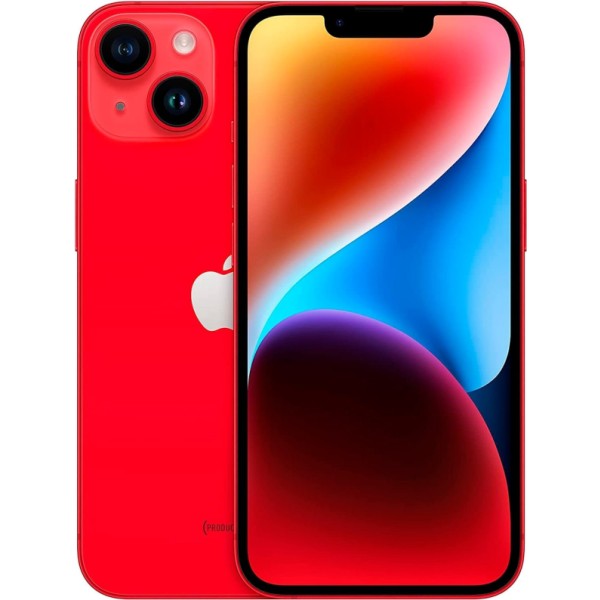 Apple iphone 14 5g red / reacondicionado / 6+128gb / 6.1" amoled full hd+