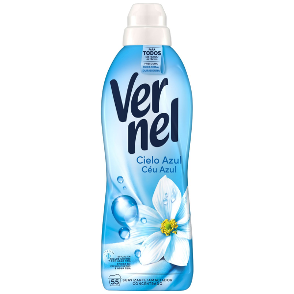 Vernel suavizante Cielo Azul 55 lavados