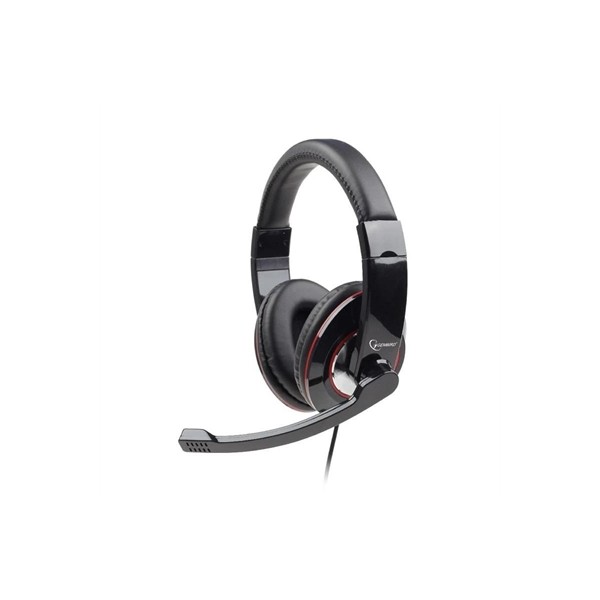 Gembird auricular estéreo usb com microfono