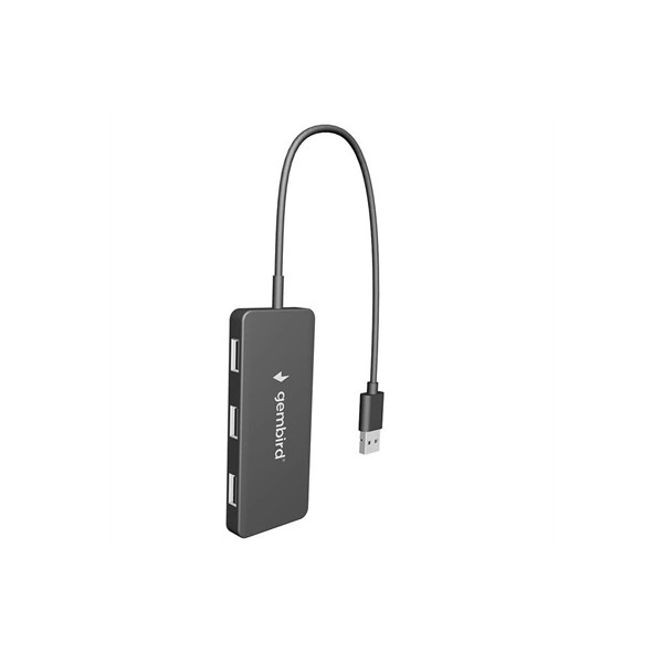 Gembird concentrador usb 2.0 de 4 puertos