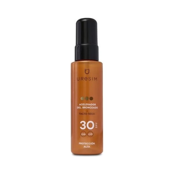 Uresim Acelerador Del Bronceado Tacto Seco Spf30 100Ml