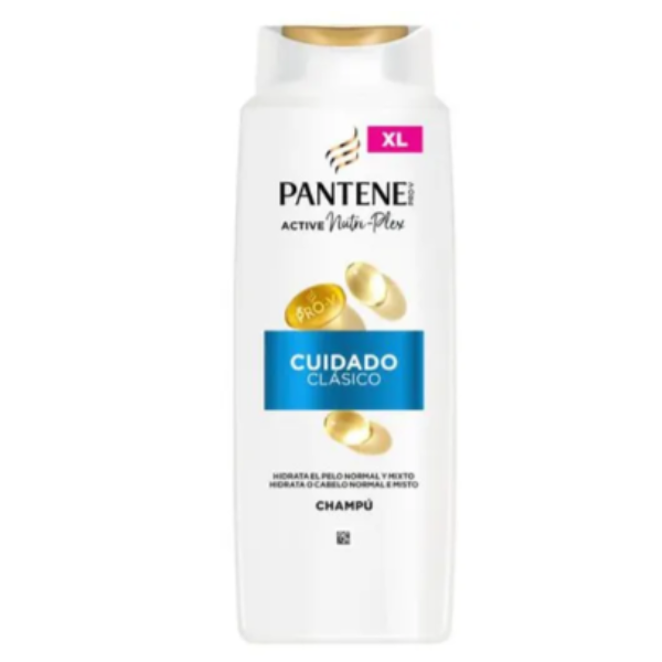 Pantene Champú Cuidado Clásico 625 ml Formato XL