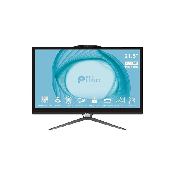 Msi pro ap222t-622eu g7400 8gb 128 w11p 22" tac.n