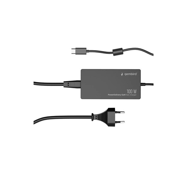 Gembird cargador rápido usb-c gan p.delivery 100w